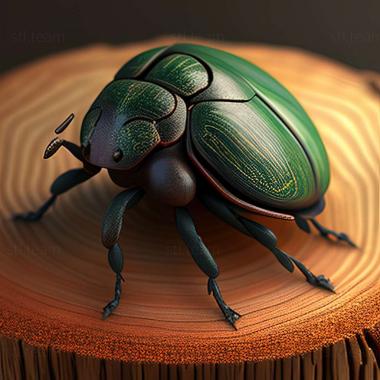 3D model Chrysolina platypoda (STL)